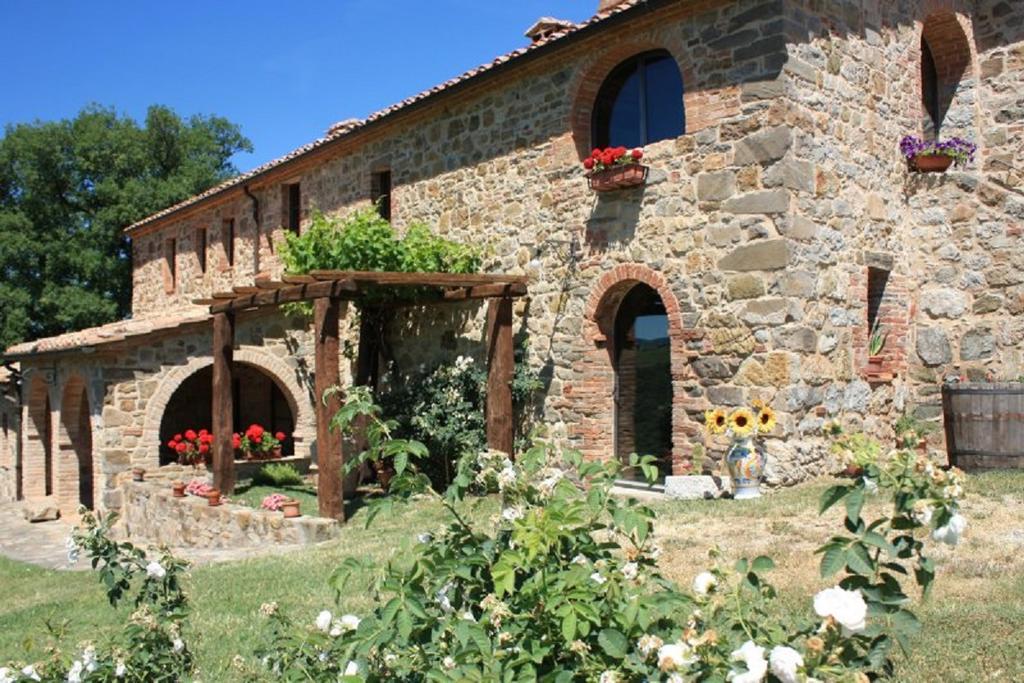 Villa Le Piane Castiglione dʼOrcia Esterno foto